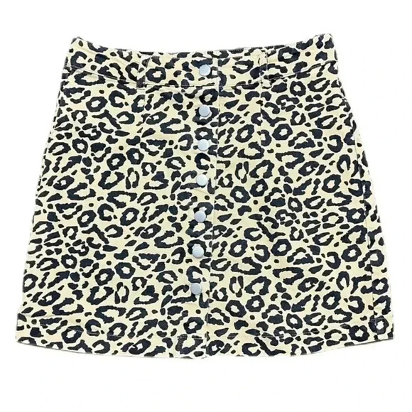 🌟Favlux animal print mini Skirt sz M🌟 - Picture 1 of 5